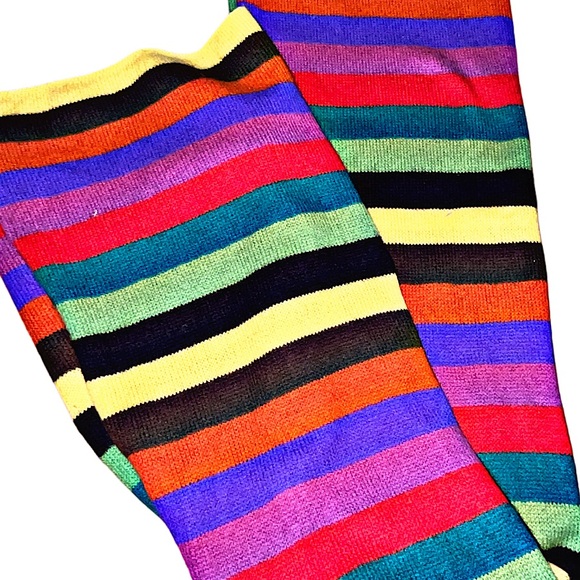 Authentic Louis Vuitton 2014/15 Himalaya Color Block Cashmere Scarves (a pair) - Picture 6 of 10